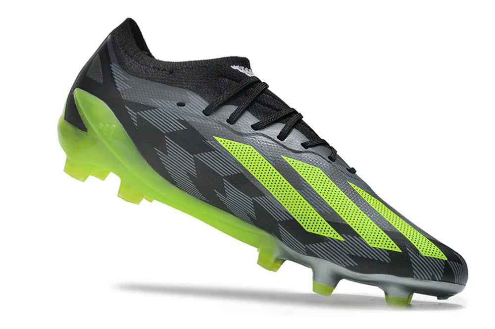 Chuteira Adidas CrazyFast.1 FG (Preta e Verde)