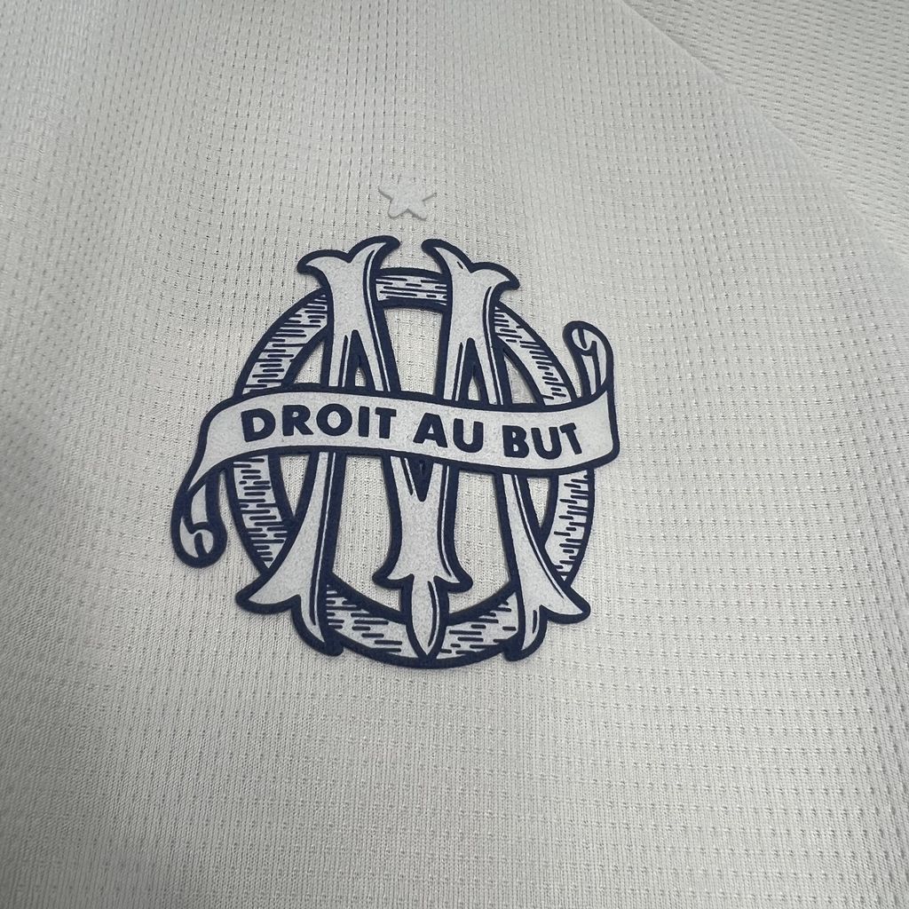 Camisa Olympique de Marseille 125 anos (White) 24/25 - Versão (Torcedor) Masculina