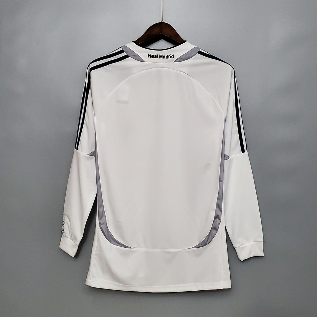 Camisa Real Madrid 06/07 Home - (Retrô) Manga Longa