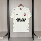 Camisa Corinthians 2026 Home (Com Patrocínio) - (Torcedor)