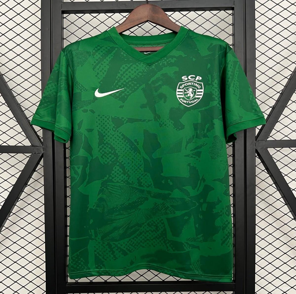 Camisa Sporting 25/26 Pré-Jogo Home - (Torcedor)