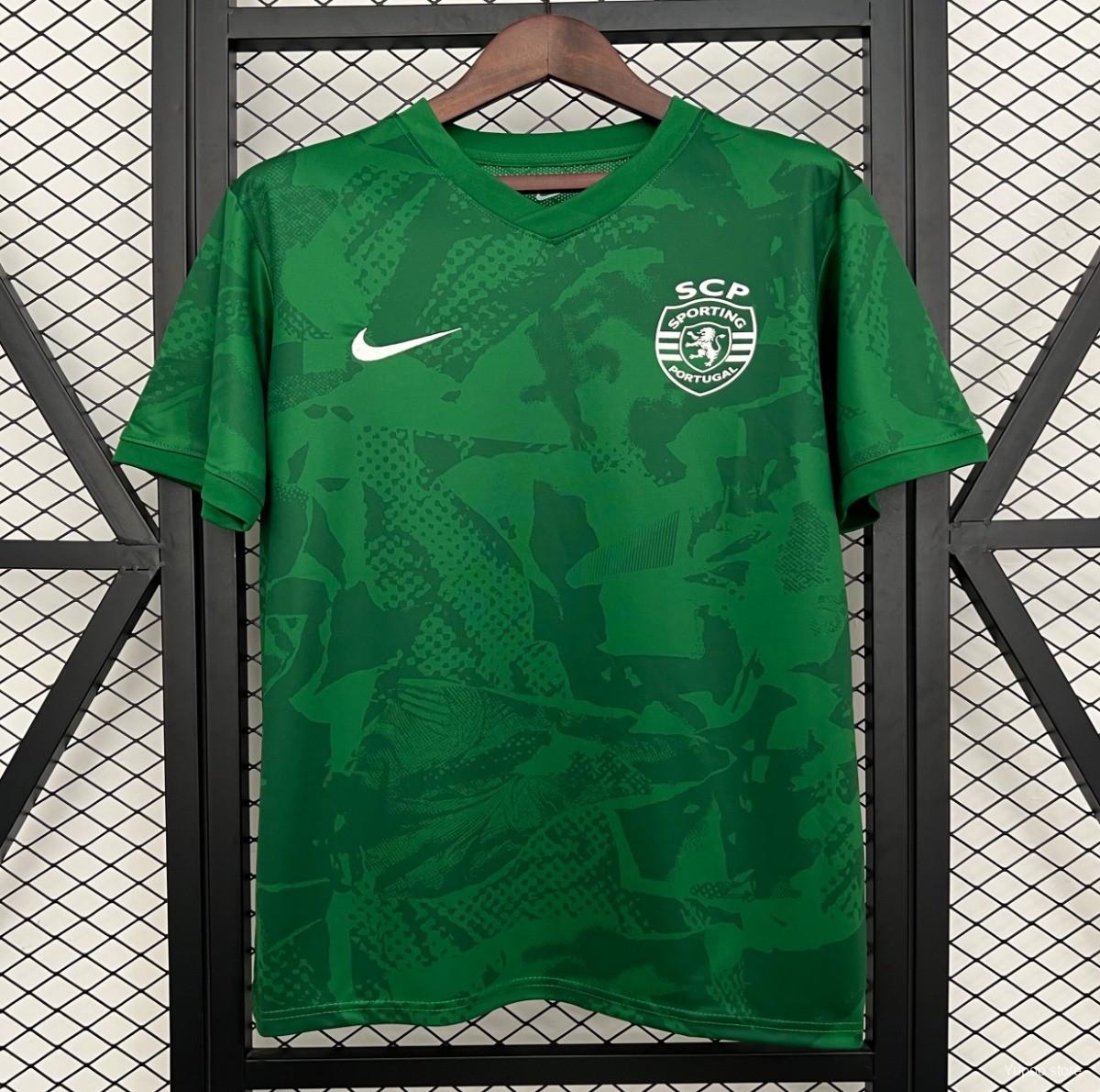 Camisa Sporting 25/26 Pré-Jogo Home - (Torcedor)