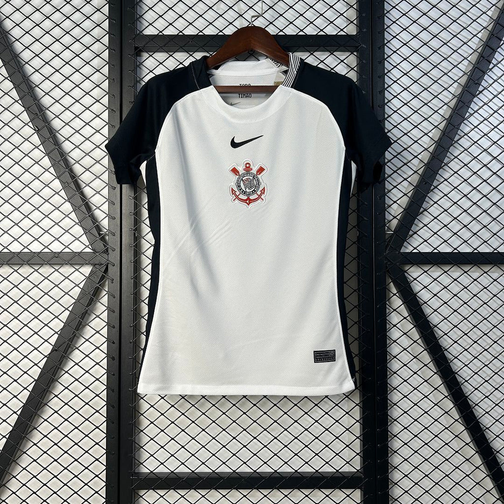 Camisa Corinthians 2025 Home - (Feminina)