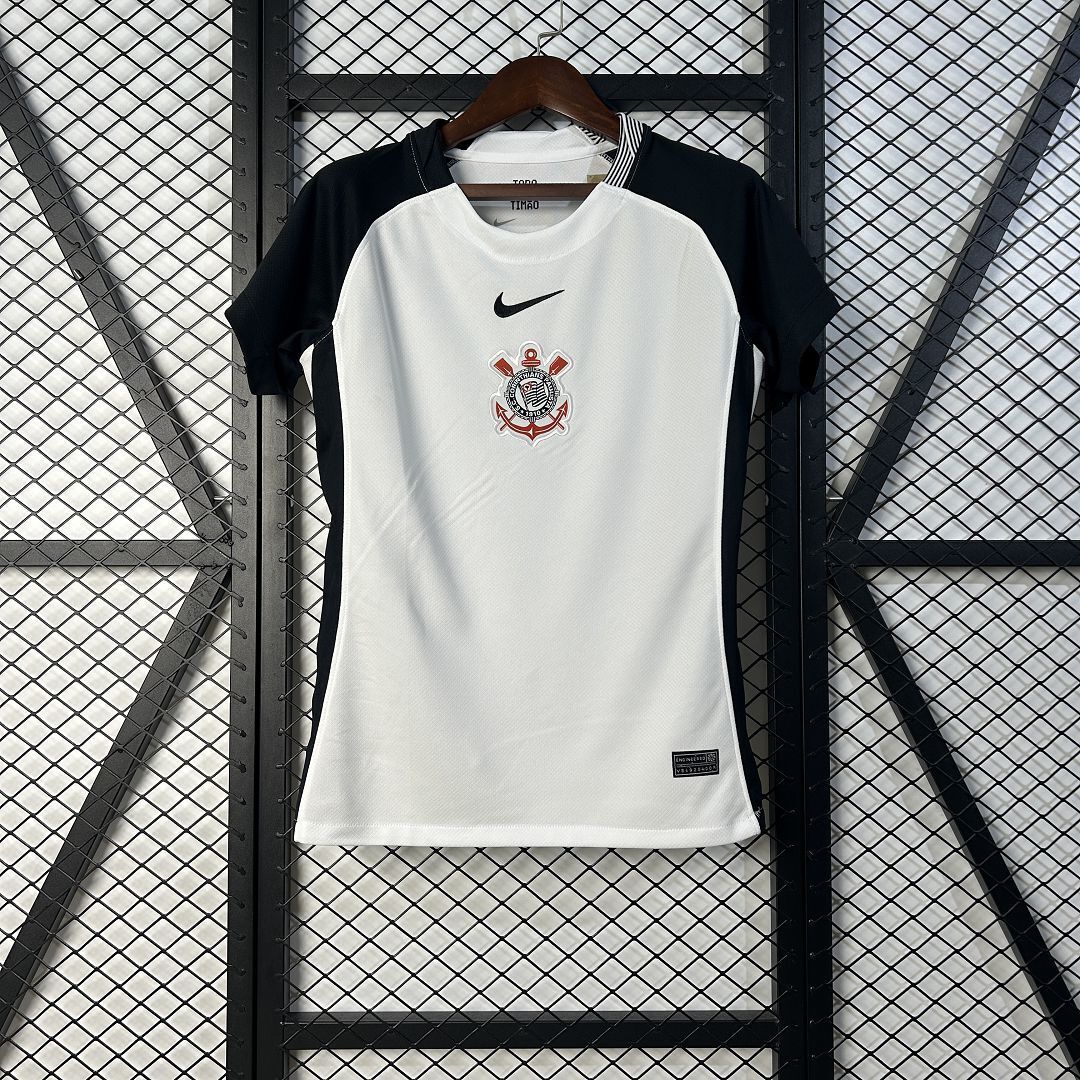 Camisa Corinthians 2025 Home - (Feminina)