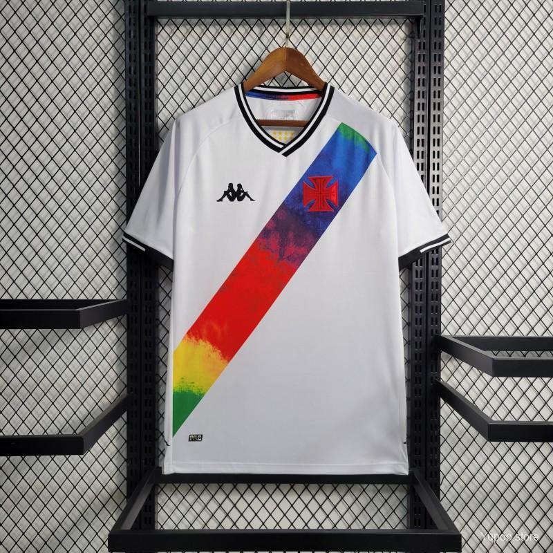 Camisa Vasco da Gama 2021 Pride Away - (Retrô)