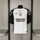 Camisa Corinthians 2025 Home (Todos os Patrocínios) - (Jogador)