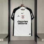 Camisa Corinthians 2025 Home (Todos os Patrocínios) - (Torcedor)