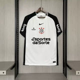 Camisa Corinthians 2025 Home (Todos os Patrocínios) - (Torcedor)