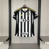 Camisa Atlético-MG 2025 Home (Todos os Patrocínios) - (Feminina)