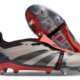 Adidas Predator Elite Fold-Over Tongue SG - Marrom, Laranja e Preta