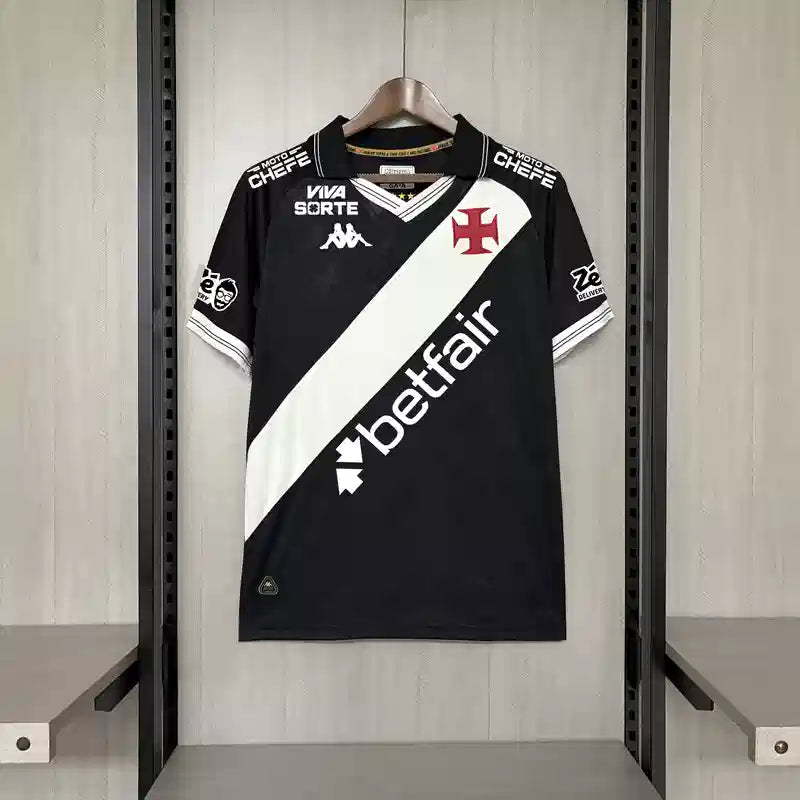Camisa Vasco da Gama 2025 Home (Todos os Patrocínios) - (Torcedor)