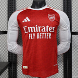 Camisa Arsenal 25/26 Home - (Jogador) Manga Longa