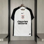 Camisa Corinthians 2025 Home (Com Patrocínio) - (Torcedor)