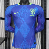 Camisa Brasil Feminino 2025 Away - (Jogador) Manga Longa