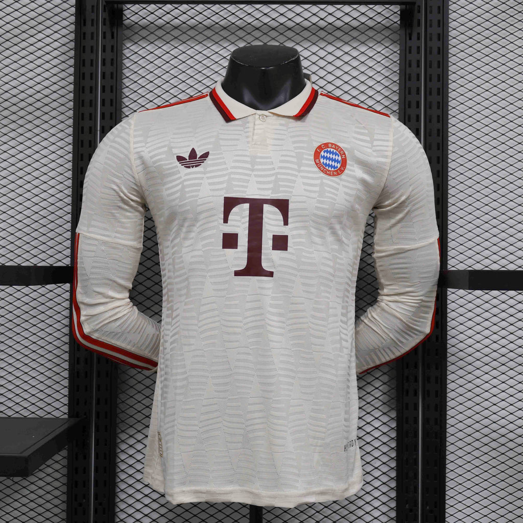 Camisa Bayern de Munique 24/25 Third - (Jogador) Manga Longa