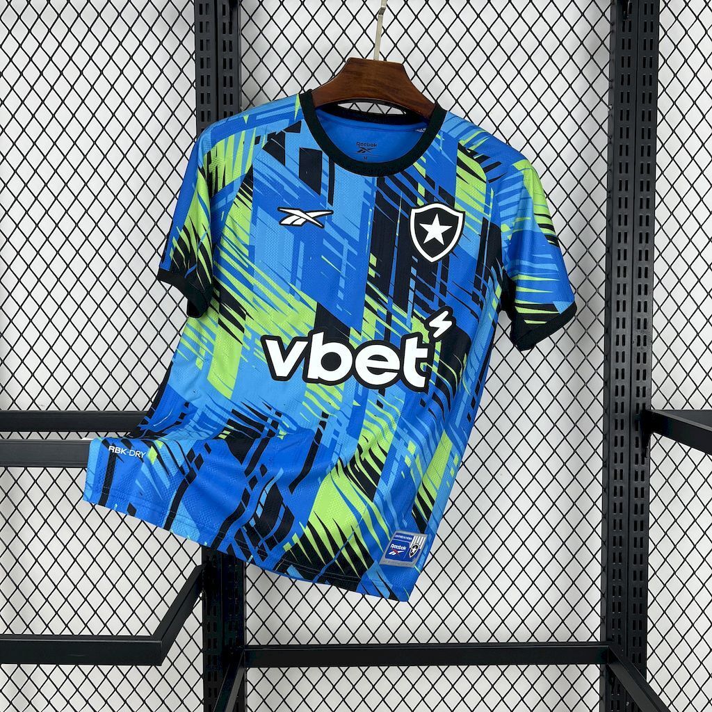 Camisa Botafogo 2025 Goleiro Home (Com Patrocínio) - (Torcedor)