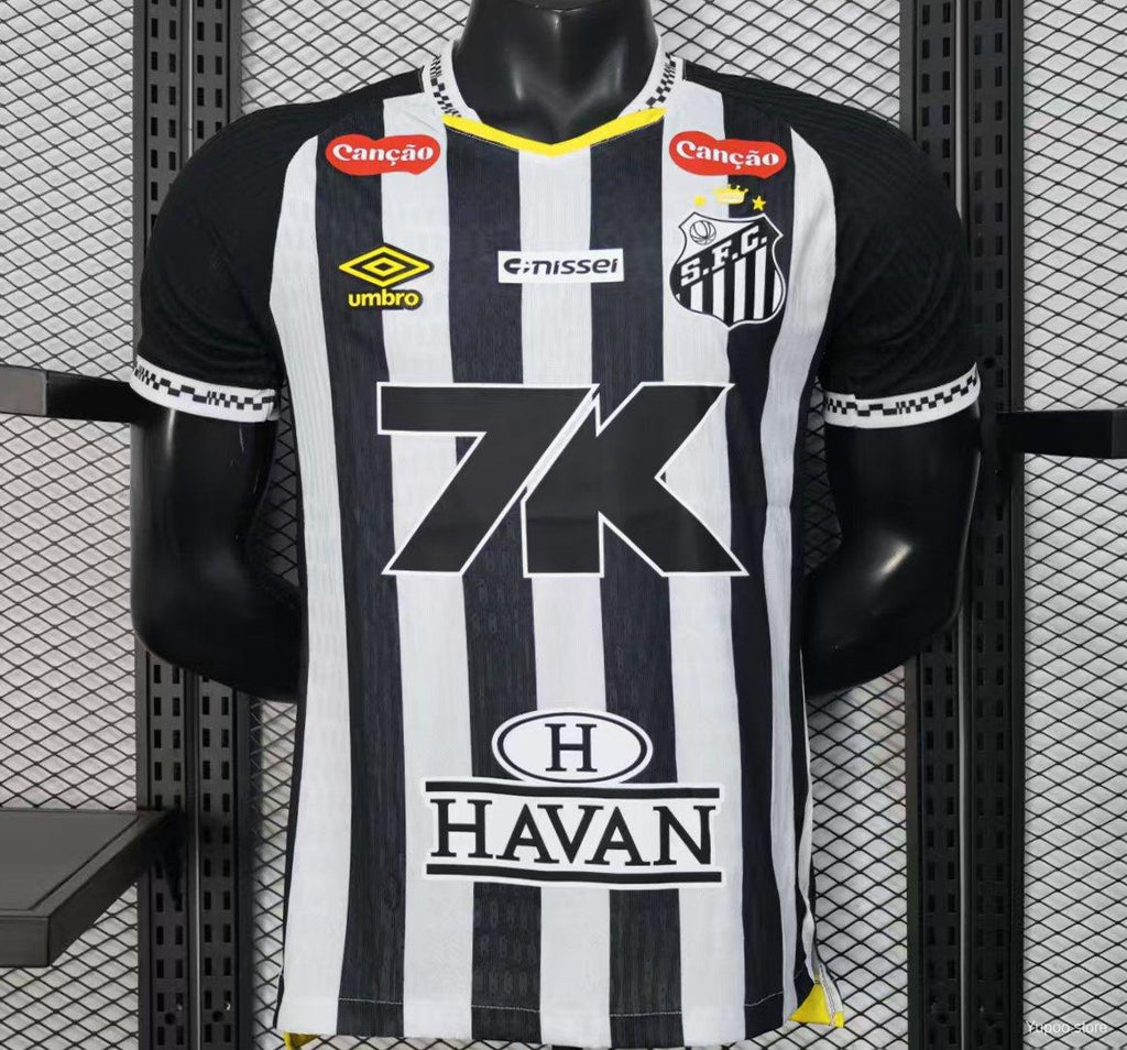 Camisa Santos 2025 Away (Todos os Patrocínios) - (Jogador)