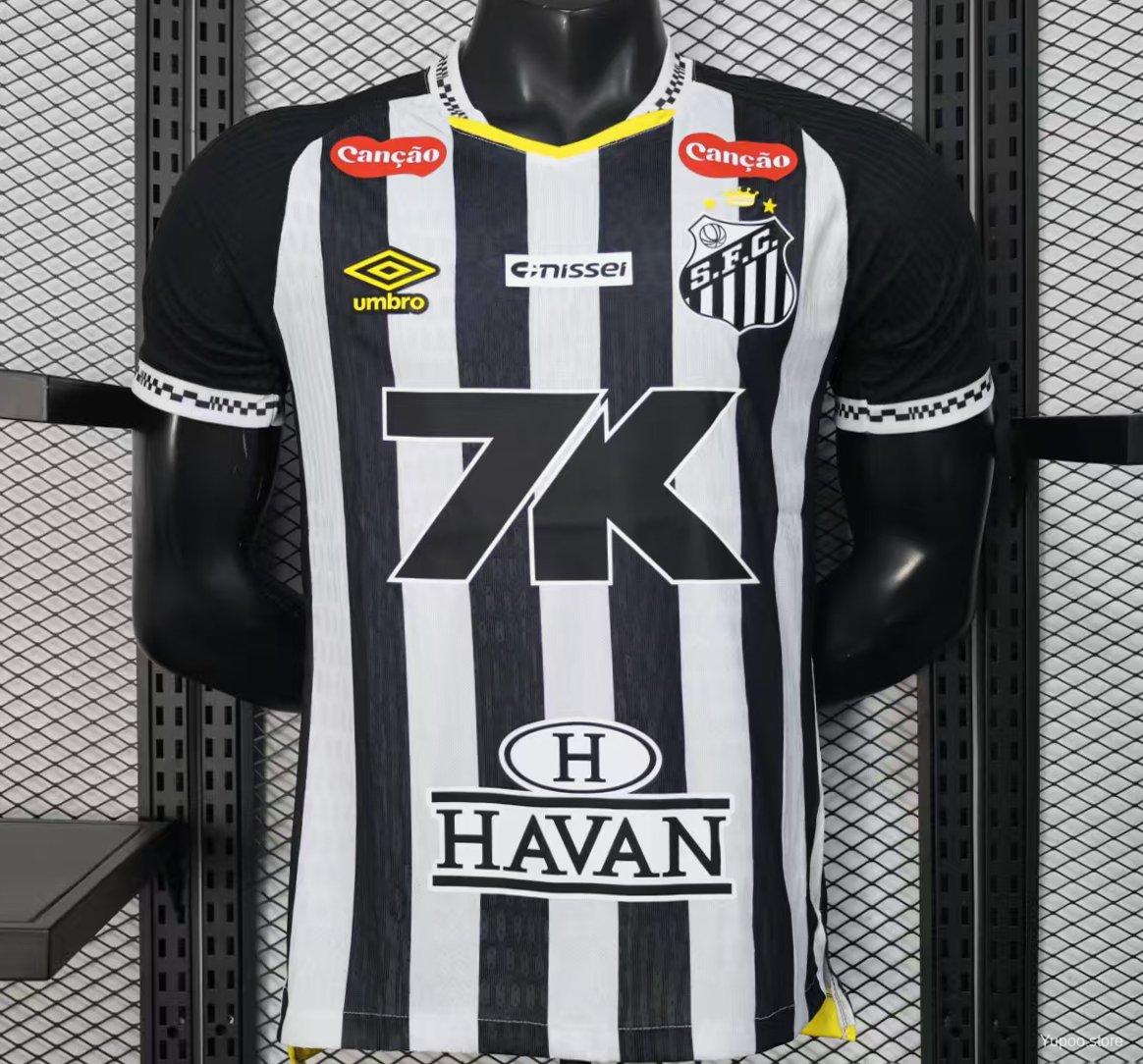 Camisa Santos 2025 Away (Todos os Patrocínios) - (Jogador)