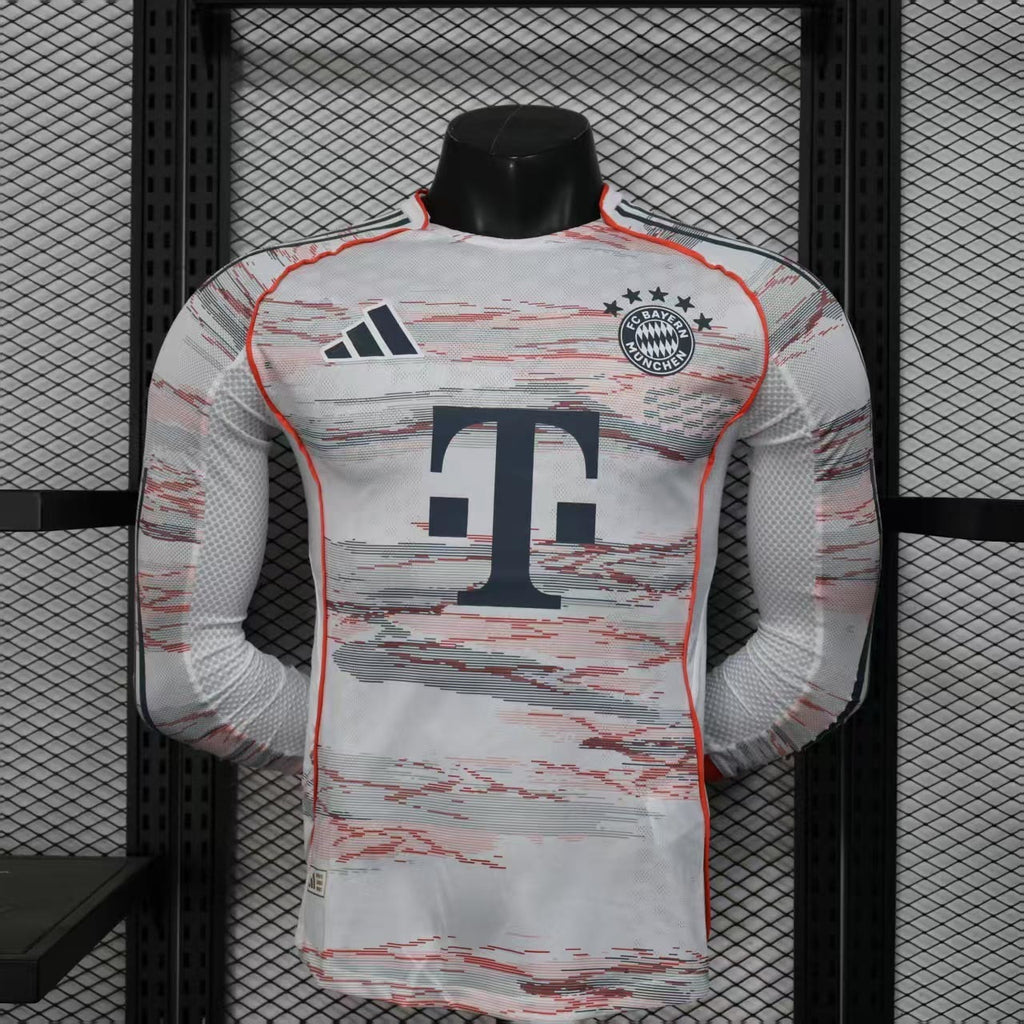 Camisa Bayern de Munique 25/26 Away - (Jogador) Manga Longa