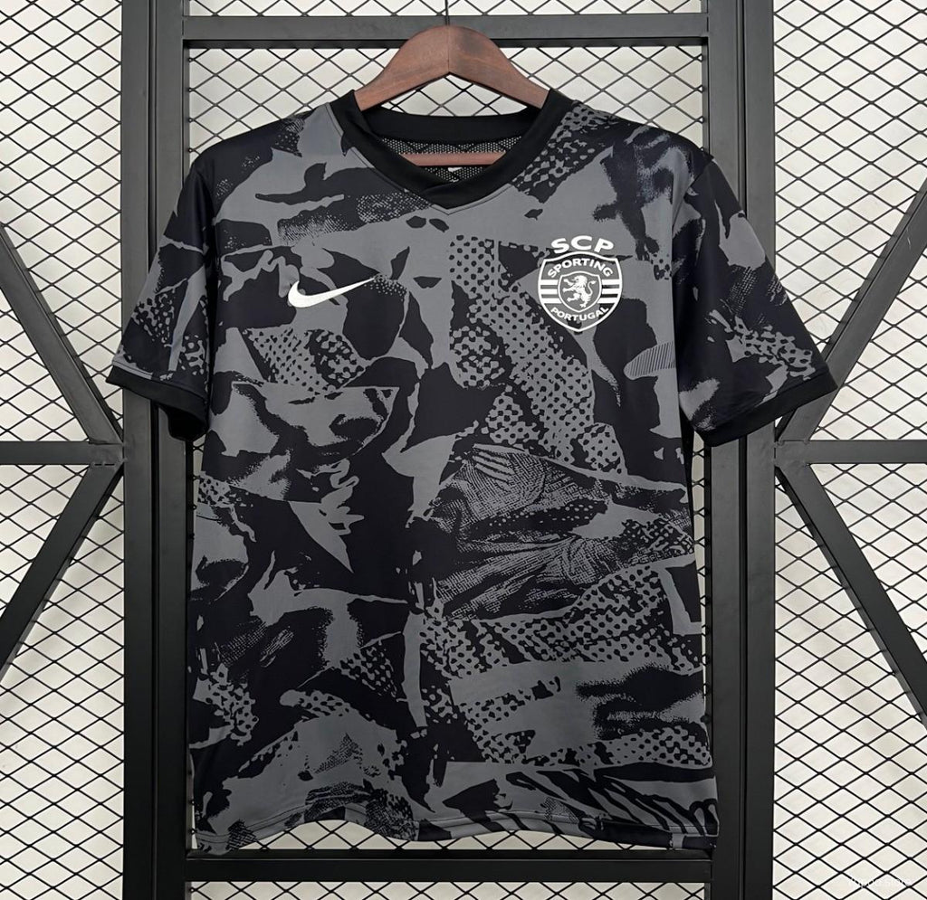 Camisa Sporting 25/26 Pré-Jogo Away - (Torcedor)