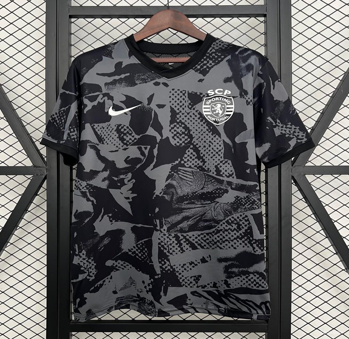 Camisa Sporting 25/26 Pré-Jogo Away - (Torcedor)