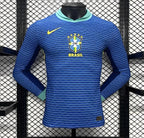 Camisa Brasil 2024 Away - (Jogador) Manga Longa