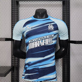 Camisa Olympique de Marseille 25/26 Edição Faster OM Blue - (Jogador)