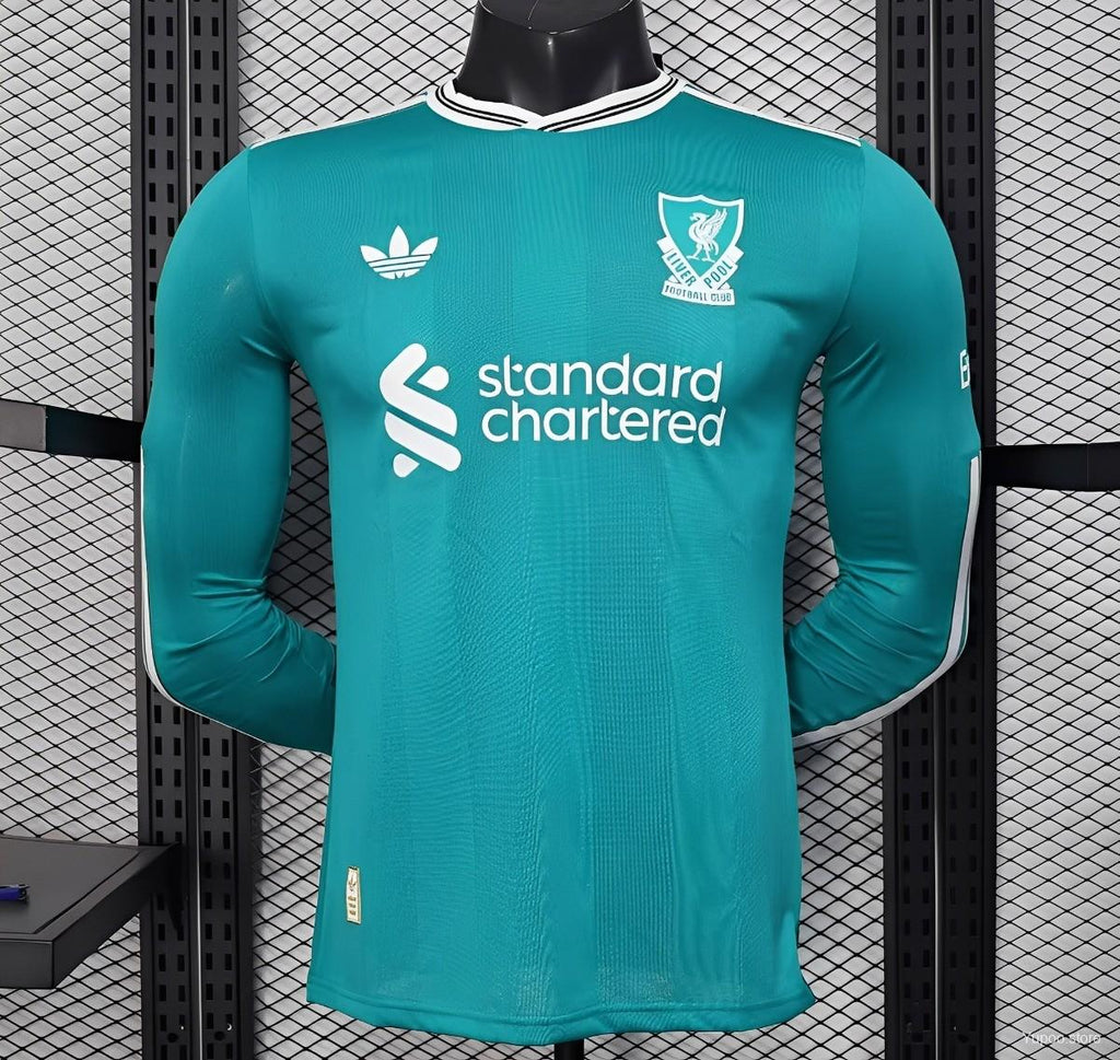 Camisa Liverpool 25/26 Third - (Jogador) Manga Longa
