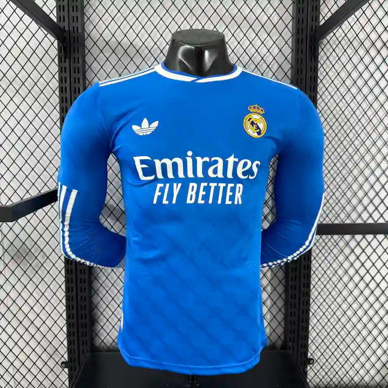 Camisa Real Madrid 25/26 Third - (Jogador) Manga Longa
