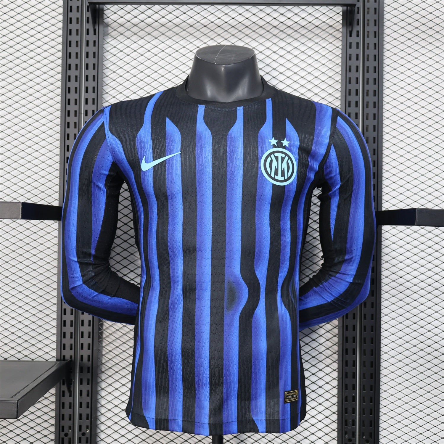 Camisa Inter de Milão 25/26 Home (Sem Patrocínio) - (Jogador) Manga Longa