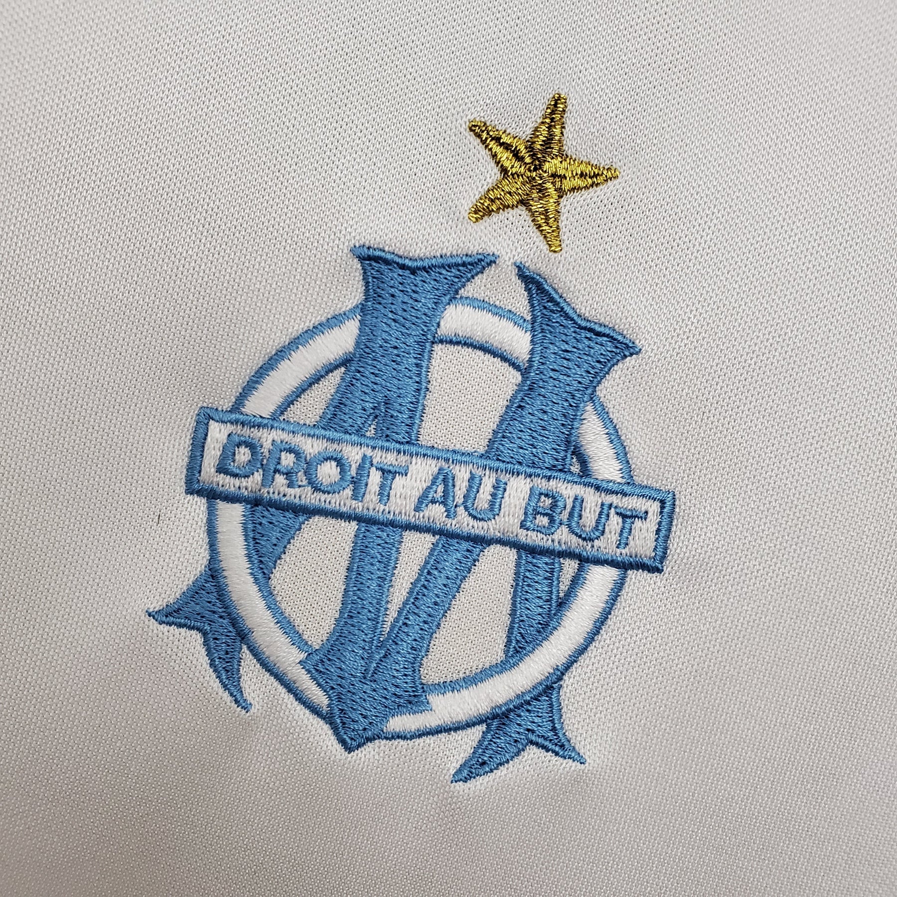 Camisa Olympique de Marseille Titular 02/03 - Versão (Retrô)