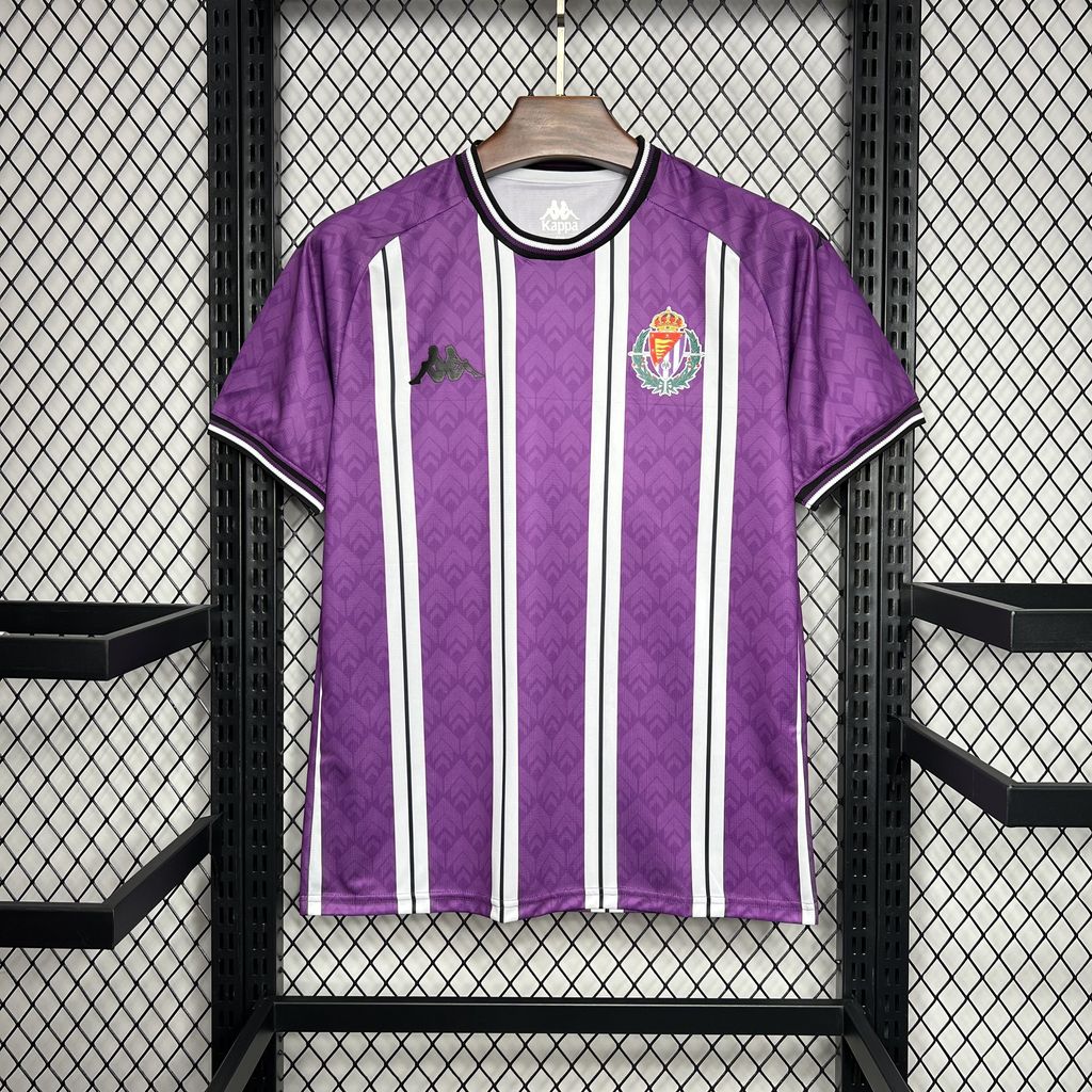 Camisa Real Valladolid Home 24/25 - (Torcedor) Masculina