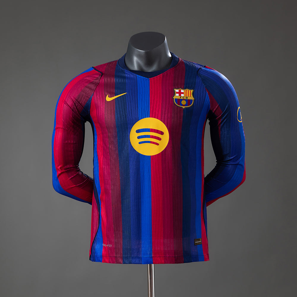 Camisa Barcelona 26/27 Home - (Jogador) Manga Longa