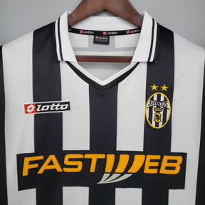 Camisa Juventus Titular 01/02 - Versão (Retrô)