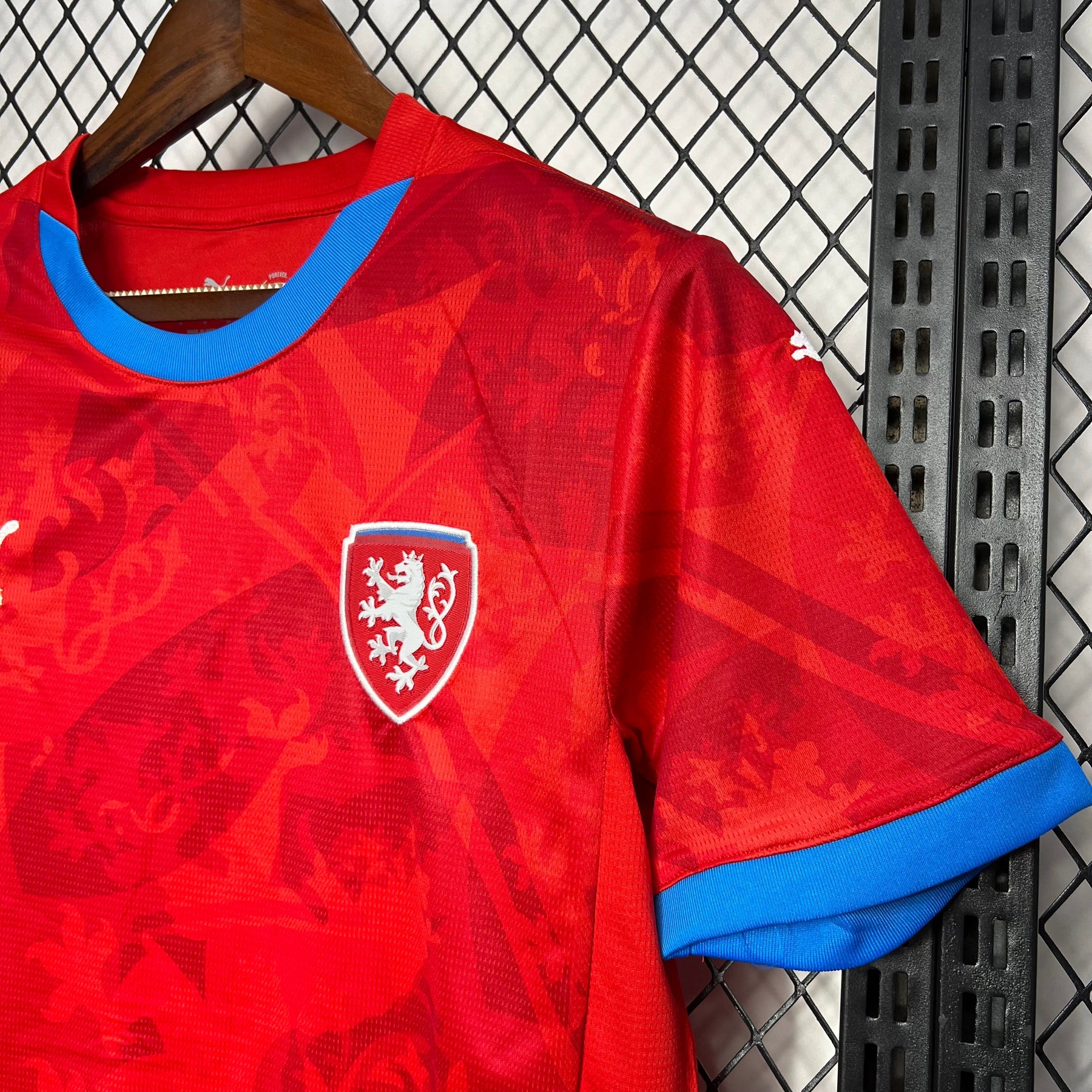 Camisa República Tcheca Home 24/25 - Versão (Torcedor) Masculina