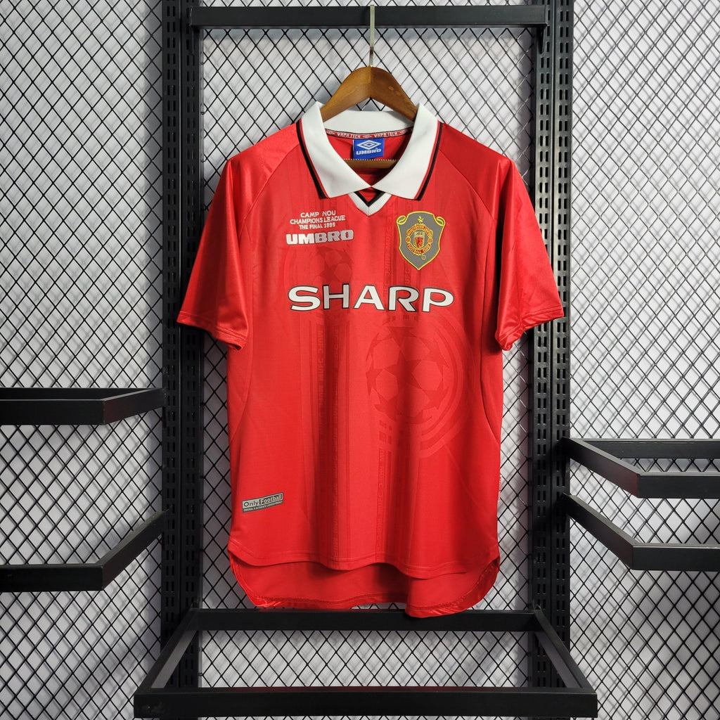 Camisa Manchester United Titular 1999 - Versão (Retrô)