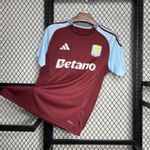 Camisa Aston Villa Villa Home 24/25 Castore (Torcedor) Masculina