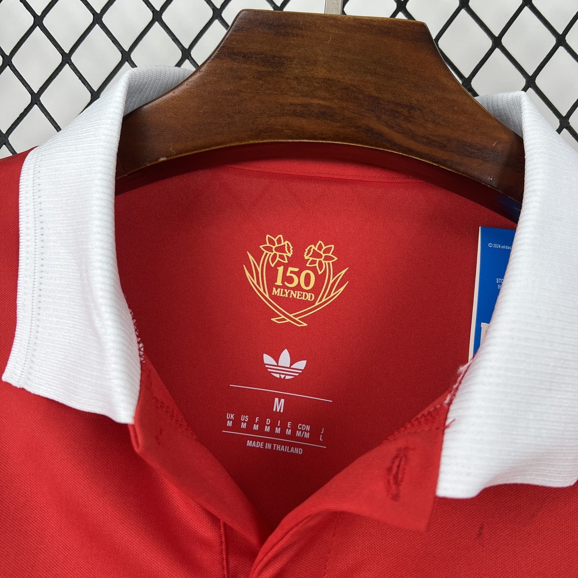 Camisa País de Gales 2026 aniversário 150 anos - (Torcedor) Manga Longa