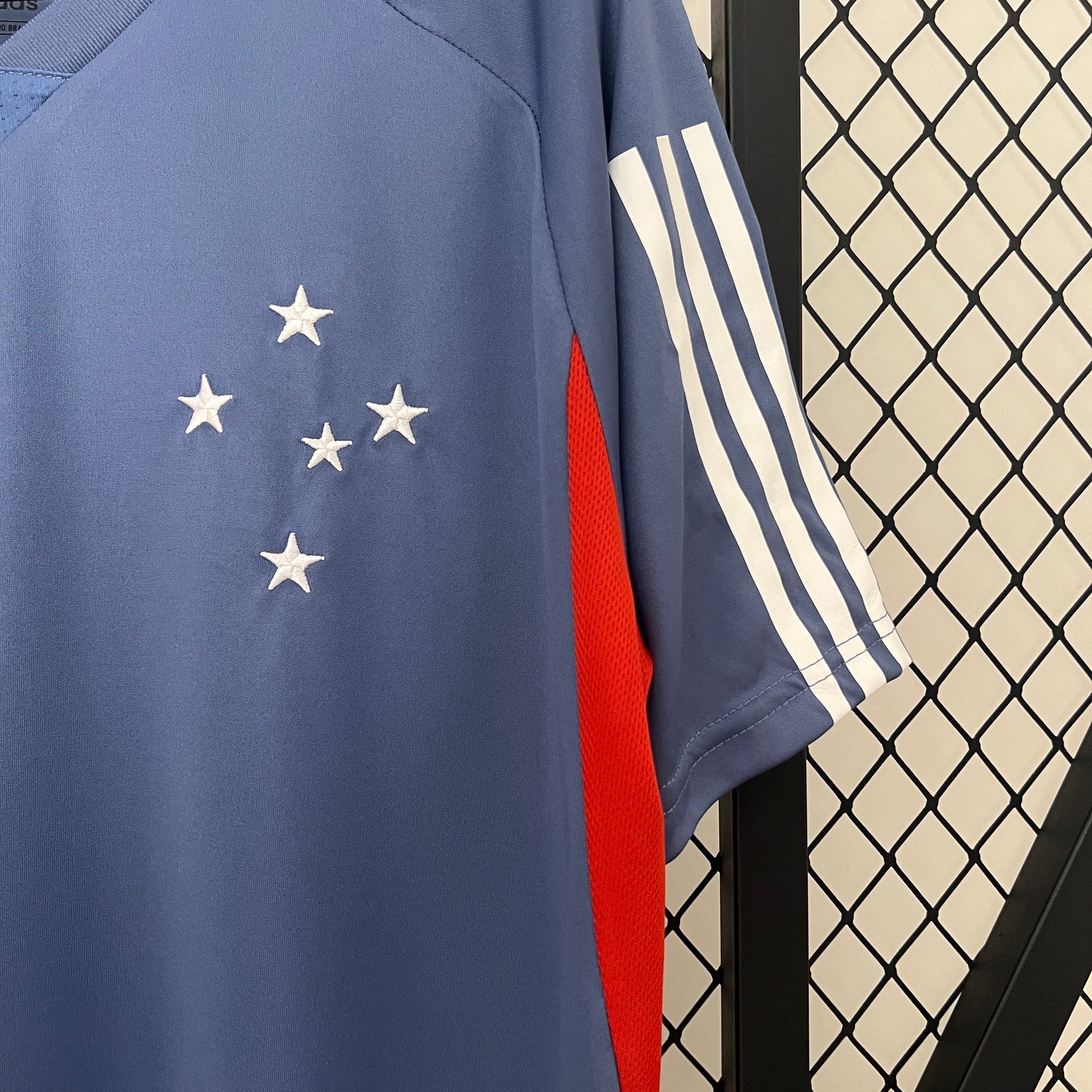 Camisa Cruzeiro Treino Azul 24/25 - Versão (Torcedor) Masculina