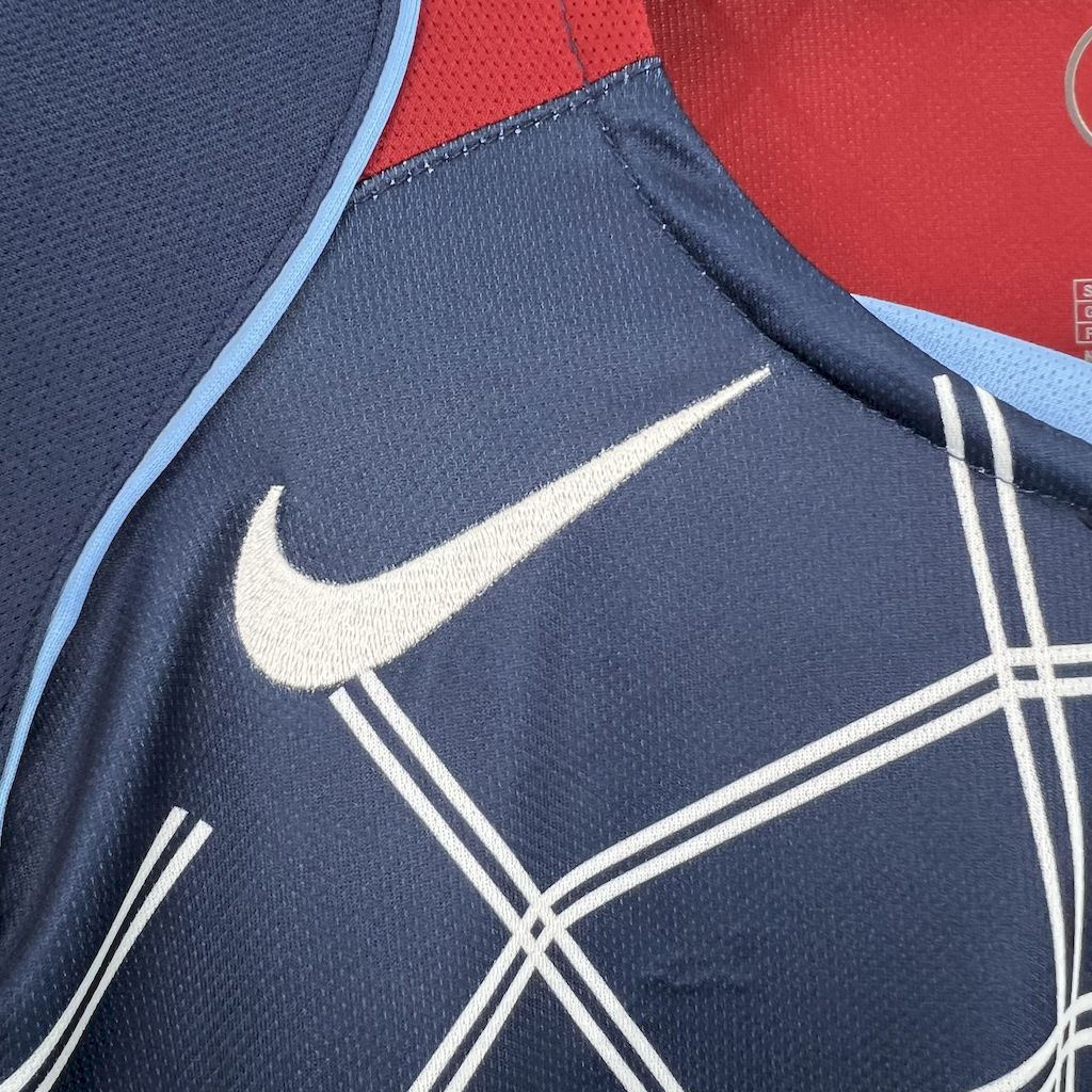 Camisa Atlético de Madrid Reserva 04/05 - Versão (Retrô)