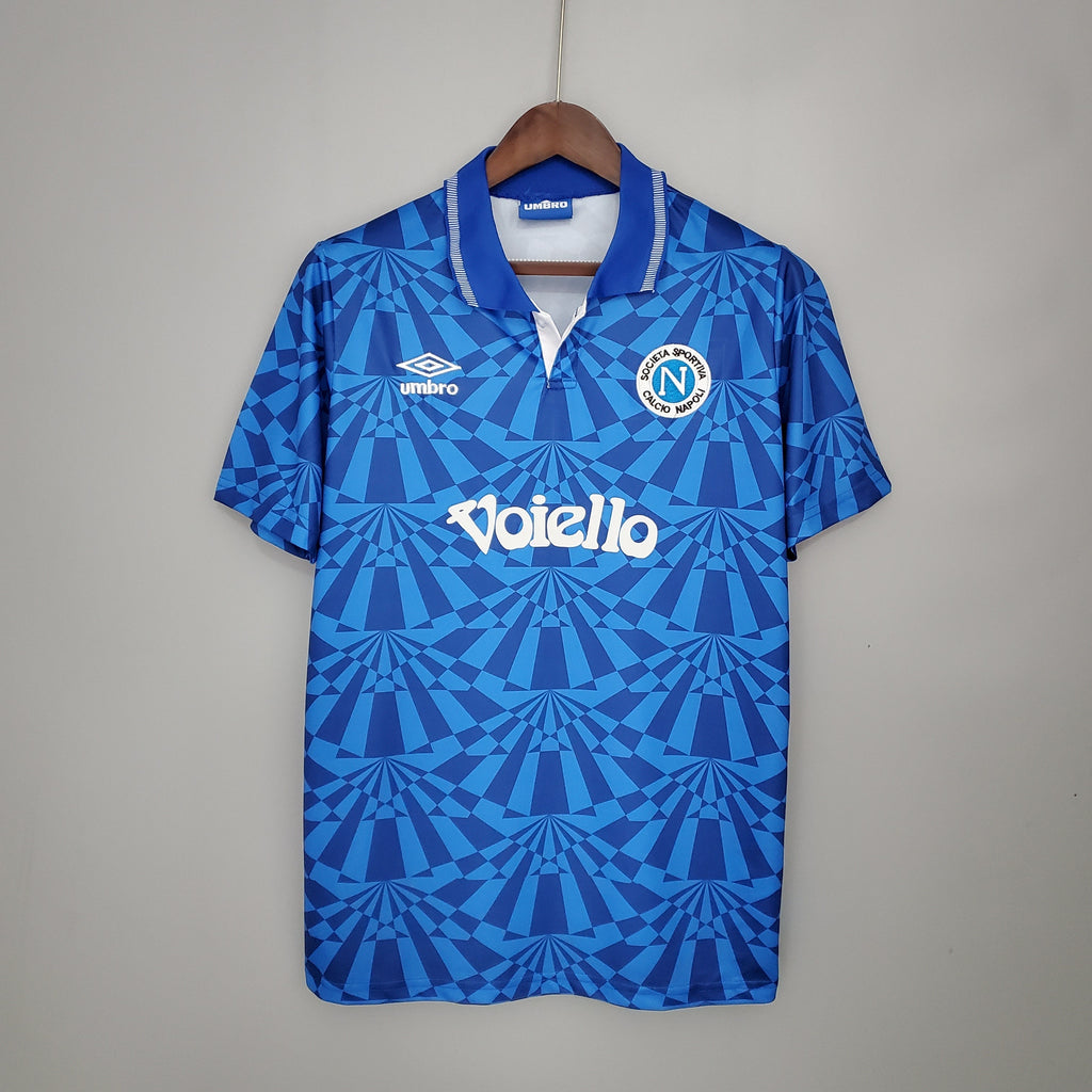 Camisa Napoli Titular 91/93 - Versão (Retrô)