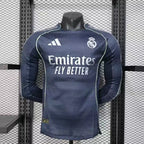 Camisa Real Madrid 25/26 Away - (Jogador) Manga Longa