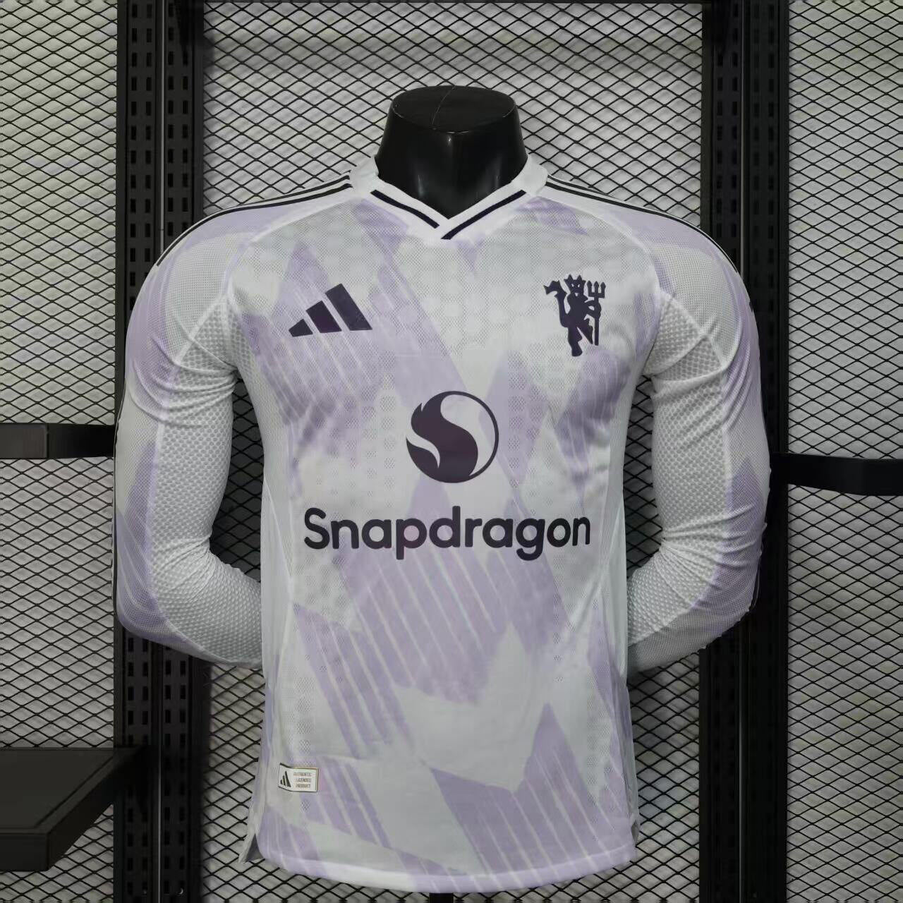 Camisa Manchester United 25/26 Away - (Jogador) Manga Longa