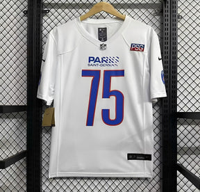 Camisa PSG 2025 Nike NFL Game Road - (Torcedor)