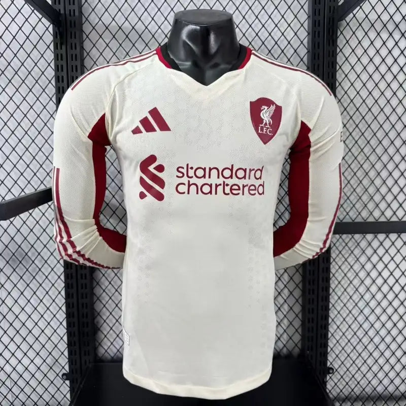 Camisa Liverpool 25/26 Away - (Jogador) Manga Longa