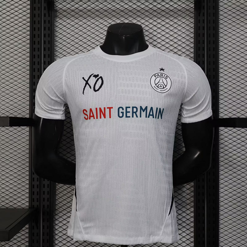 Camisa PSG 25/26 XO / The Weeknd White - (Jogador)