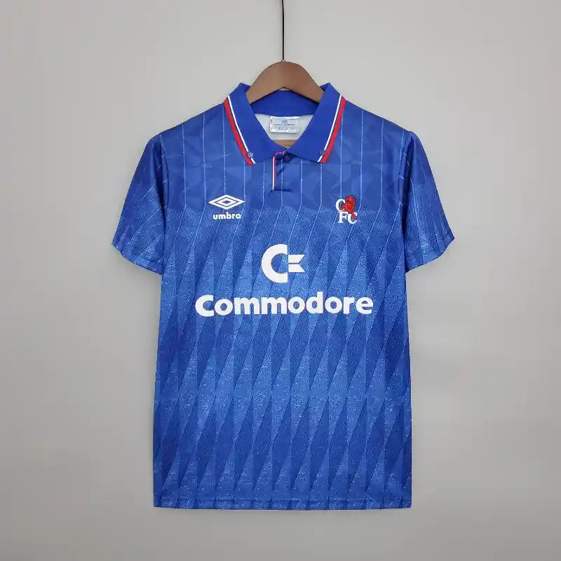 Camisa Chelsea 89/90/91 Home - (Retrô)