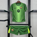 Kit Infantil Barcelona 25/26 Goleiro Home