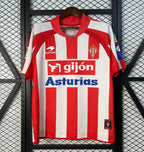 Camisa Sporting Gijón 07/08/09 Home - (Retrô)