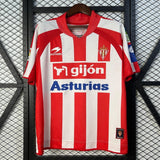 Camisa Sporting Gijón 07/08/09 Home - (Retrô)